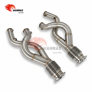 Pour Revuelto 6.5L V12 2023-2025 : Silencieux d'échappement, collecteur, tuyau de descente à flux libre pour moteur, en ABS - Product Image 2
