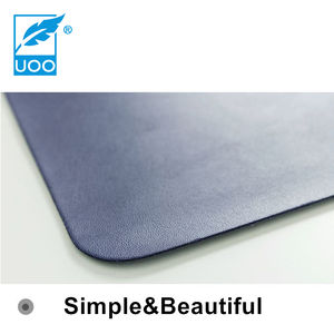 UOO Factory Custom Double Side Large Leather Desk Mat Desk Pad Protector Dual Color Leather Desk Pad - Product Image 4