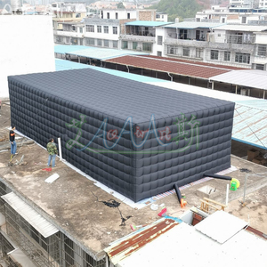 Tenda da Cinema Gonfiabile Rettangolare Nera Personalizzabile per 100 Persone, per Pubblicità Commerciale e Visione di <span class=keywords><strong>Film</strong></span> - Product Image 2