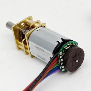 12 Mét Mini Micro 6V 12V <span class=keywords><strong>Dc</strong></span> Gear <span class=keywords><strong>Motor</strong></span> Với Mã Hóa - Product Image 1