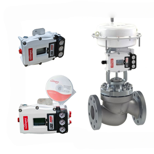 วาล์วควบคุมมุมแบบลิเนียร์อุตสาหกรรม Flowserve Flowtop พร้อมตัวควบคุมตำแหน่งวาล์วแบบดิจิตอล Flowserve Logix 3800 ของแท้จากโรงงาน (OEM) - Product Image 1