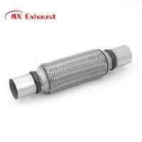 Auto-Auspuff-Reparaturset Flexibles Stahlrohr Flexi-Gelenk Fliesenverbinder Wellrohr-Schalldämpfer