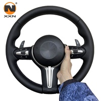 Volant sport en cuir à fond plat 3 branches 40 mm pour BMW F10-F82 M3/M4 - Vente en gros