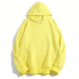 H5577 Fabricant, vente en gros, sweats à capuche unisexes personnalisés de haute qualité en molleton 100% coton 400 g/m² - Product Image 6