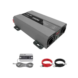 Convertidor de onda sinusoidal pura 1000W 1500W 2000W inversor de potencia DC 12V a AC 220V inversor datouboss inversor de potencia directa de fábrica