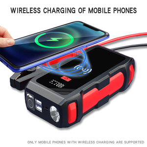 12V pin xe nhảy khởi động với máy nén khí bơm xe di động pin sạc nhảy khởi động công suất cao xe nhảy khởi động - Product Image 3