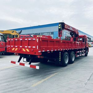 Grue montée sur camion Dongfeng 6X4 Chengli Changwei 12 tonnes à flèche articulée 5 sections - Product Image 6