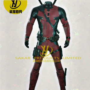 <span class=keywords><strong>Costume</strong></span> de cosplay de personnage de film de haute qualité, sur mesure pour Deadpoo Wade Wilson, pour collection personnelle, adulte, jeu de rôle - Product Image 5