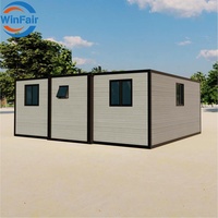 Maison conteneur modulaire pliable et extensible WinFair à bon prix pour habitation / Casa Container / Villa de villégiature