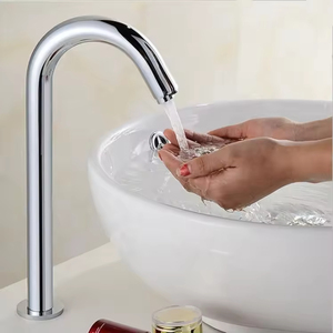 FEIDU <span class=keywords><strong>Grifo</strong></span> <span class=keywords><strong>con</strong></span> Sensor automático de latón de montaje de un solo orificio moderno Ahorro de <span class=keywords><strong>agua</strong></span> <span class=keywords><strong>Grifo</strong></span> infrarrojo sin contacto <span class=keywords><strong>con</strong></span> núcleo de válvula de cerámica - Product Image 2
