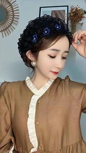 Customized women's square elastic cotton <b>hat</b>, new Arab-style skin-friendly inner headscarf <b>hat</b> - Product Image 4