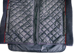 Veste chaude d'hiver personnalisée professionnelle gilet vêtements de travail multi-poches col montant décorations brodées Service OEM teint - Product Image 4