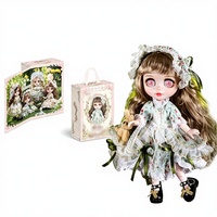 Poupée BJD articulée à 6 points, rêveuse et mignonne, jouet, cadeau, décoration, cadeau de fête, convient aux enfants et aux adultes