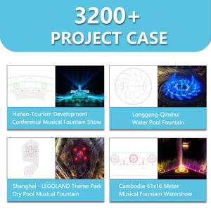 מזרקה באיכות גבוהה ציוד מזרקה מים גדולה חיצונית עם 304 נירוסטה - Product Image 3