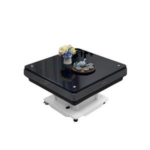 Table de mahjong automatique moderne de luxe ultra-fine, table basse électrique silencieuse, double usage, deux-en-un, pour la maison, le salon - Product Image 4