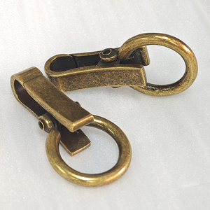 Moschettoni Girevoli in Lega di Zinco da 56mm all'Ingrosso per Cinghie di Borse, Portachiavi e Accessori per Lavorazione del Cuoio - Product Image 4