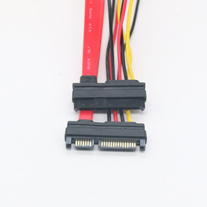 <b>Sata</b> Data Cable 7 15p 22p Interface For Hard <b>Drive</b> Storage Connection - Product Image 1