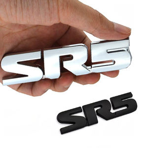 Calcomanías 3D para Coche Letras Cromadas Logo SR5 Emblema para Carrocería Guardabarros Lateral Trasero Insignias para Tacoma 4Runner Tundra Sequoia - Product Image 1
