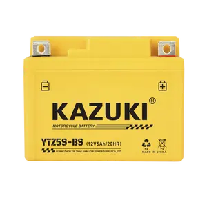 GTZ5S AKI MOTOR BIKE BATTERY YTZ5S-BS 12V4AH/5AH MAINTENANCE FREE LEAD ACID AGM TECHNOLOGY AUTO START POWER