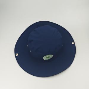 Chapeau seau personnalisé pliable à grand bord OEM avec broderie d'appliques Chapeau de pêcheur pour scènes extérieures décontractées Motif <span class=keywords><strong>vert</strong></span> - Product Image 5