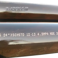 Tuyau en acier sans soudure A106 B 33,4 mm x 3,38 mm x 6 m, acier au carbone A53 B laminé à chaud, certifié API, usine de Tianjin