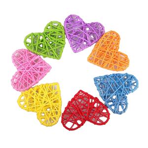 Productos de Mimbre de Ratán de Colores para Decoración Navideña - Product Image 6