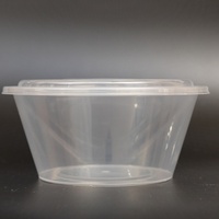 Conteneur alimentaire en plastique jetable transparent en vrac 1000 ml PP, boîte bento rectangulaire ou ronde, logo personnalisé, pour plats à emporter, préparation de repas, marque QL
