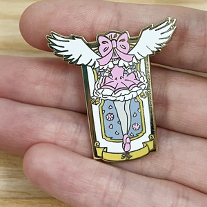 Broches en alliage poli cloisonné de haute qualité de 3 cm pour les fans de l'anime Card Captor <span class=keywords><strong>SAKUR</strong></span> - Product Image 2
