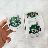 Étiquettes de sécurité inviolables pour la livraison de nourriture, scellées pour la fraîcheur, étiquettes pour boissons et aliments