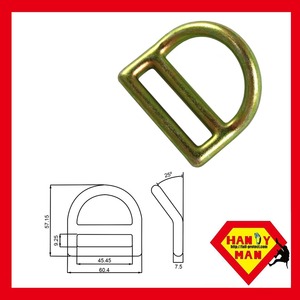 Anneau en D en acier forgé (zingué) - Fabricant OEM/ODM - Taïwan - Product Image 5