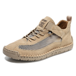 Baskets bicolores blanches pour femme Printemps 2026 en cuir véritable confortables respirantes décontractées style Forrest Gump - Product Image 6
