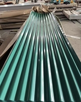 Zink-Aluminium Beschichtete Wellplatte Lackierte Wellblechplatten Günstige Metalldachplatten Solarreflektierende Wellbleche