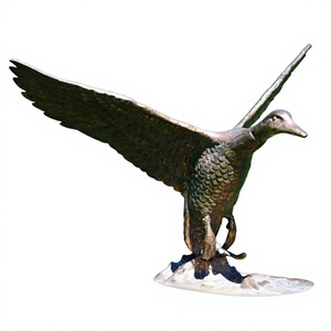 Escultura de jardín de pájaro volador de bronce, precio bajo, figurita de pájaro personalizada Vintage, decoración del hogar al aire libre, suministros para eventos, accesorios - Product Image 1