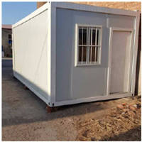 Kit fabriqué de bungalow de cabine portable de petite plage modulaire préfabriqué abrite une maison en conteneur