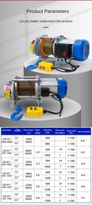 Los Mejores Productos Nuevos: <span class=keywords><strong>Polipasto</strong></span> Eléctrico Multifuncional de Aluminio K1 de 1T y <span class=keywords><strong>1</strong></span>.5T para Fábrica - Product Image 3