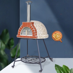 <span class=keywords><strong>Four</strong></span> à <span class=keywords><strong>pizza</strong></span> à granulés portable avec <span class=keywords><strong>pierre</strong></span> rotative et sac de transport, idéal pour le camping et les fêtes barbecue en plein air. - Product Image 2