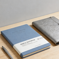 Carnet B5 personnalisé fait main style occidental, journal de luxe gaufré, carnet de composition simple non ligné pour bureau