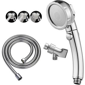 Accessoires de salle de bains <span class=keywords><strong>pommeau</strong></span> de <span class=keywords><strong>douche</strong></span> Abs <span class=keywords><strong>pommeau</strong></span> de <span class=keywords><strong>douche</strong></span> à réglage à 3 niveaux support de <span class=keywords><strong>douche</strong></span> <span class=keywords><strong>économique</strong></span> à main mural - Product Image 1