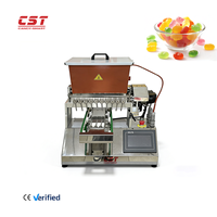 Nouvelle machine de dépose de bonbons gélifiés en acier inoxydable contrôlée par PLC CST, contrôle précis de la température, fonctionnement automatique, haute performance