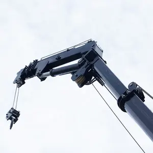 3 Ton Spider Crawler Hoist Crane peralatan pengangkat pengendali jarak jauh bensin Diesel Spider mengangkat derek