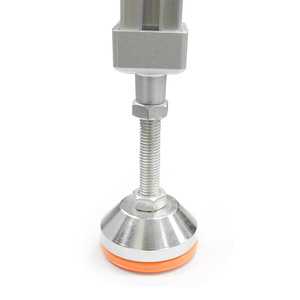 Aluminum Profile Accessories Caster Wheel Mounting Base Square 6000 Series Alloy Multipurpose - Product Image 3