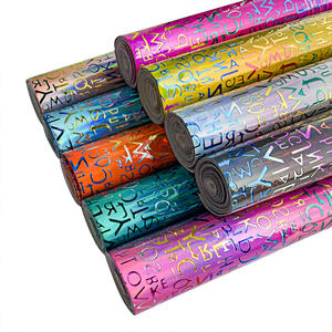 थोक 0.7mm दर्पण सतह अंग्रेजी वर्णमाला पु अशुद्ध सिंथेटिक चमड़े - Product Image 1