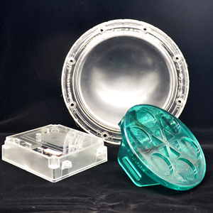 custom clear plastic PP PC ABS Plastic parts manufacturer clear plastic molding transparent parts