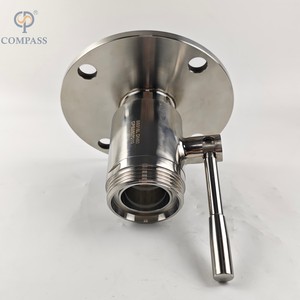Válvula de bola macho de tipo pesado con brida de acero inoxidable DN50 a precio de fabricante con mango <span class=keywords><strong>manual</strong></span> - Product Image 3