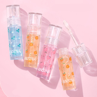 Aceite Labial Colorido Ultra Hidratante Brillante y Transparente para Labios Suaves, Voluminosos y Deliciosamente Brillantes