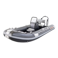 Double coque en aluminium semi-rigide 13ft RIB 390 Bateaux gonflables en PVC Hypalon à vendre