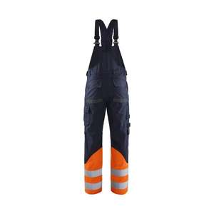 BLAKLADER - 288815138953D92 Pantalon à bretelles Multinorm inhérent Bleu marine/Orange-Vêtements de travail résistants aux flammes EAN 7330509809594 - Product Image 2