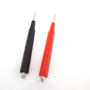 Ferramentas de sonda ponta da agulha 4mm, instrumento de teste de ponta de jacaré, cordão de fio, caneta, sortimento para multímetro digital 16 peças a1 - Product Image 3