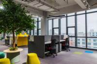 Bureau fixe ergonomique moderne Poste de travail industriel nouvellement conçu Tiroirs intégrés pour la maison, les affaires et le bureau