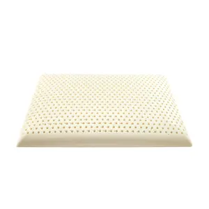 Travesseiro de látex natural puro elástico respirável de alta qualidade por atacado de fábrica